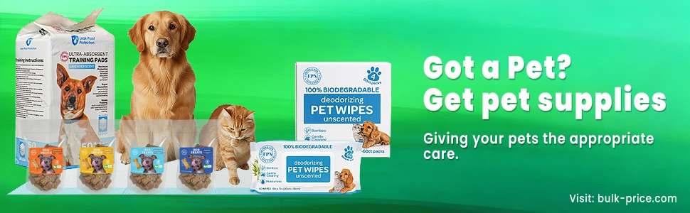 Got a Pet? Get pet supplies. Giving your pets the appropriate care.