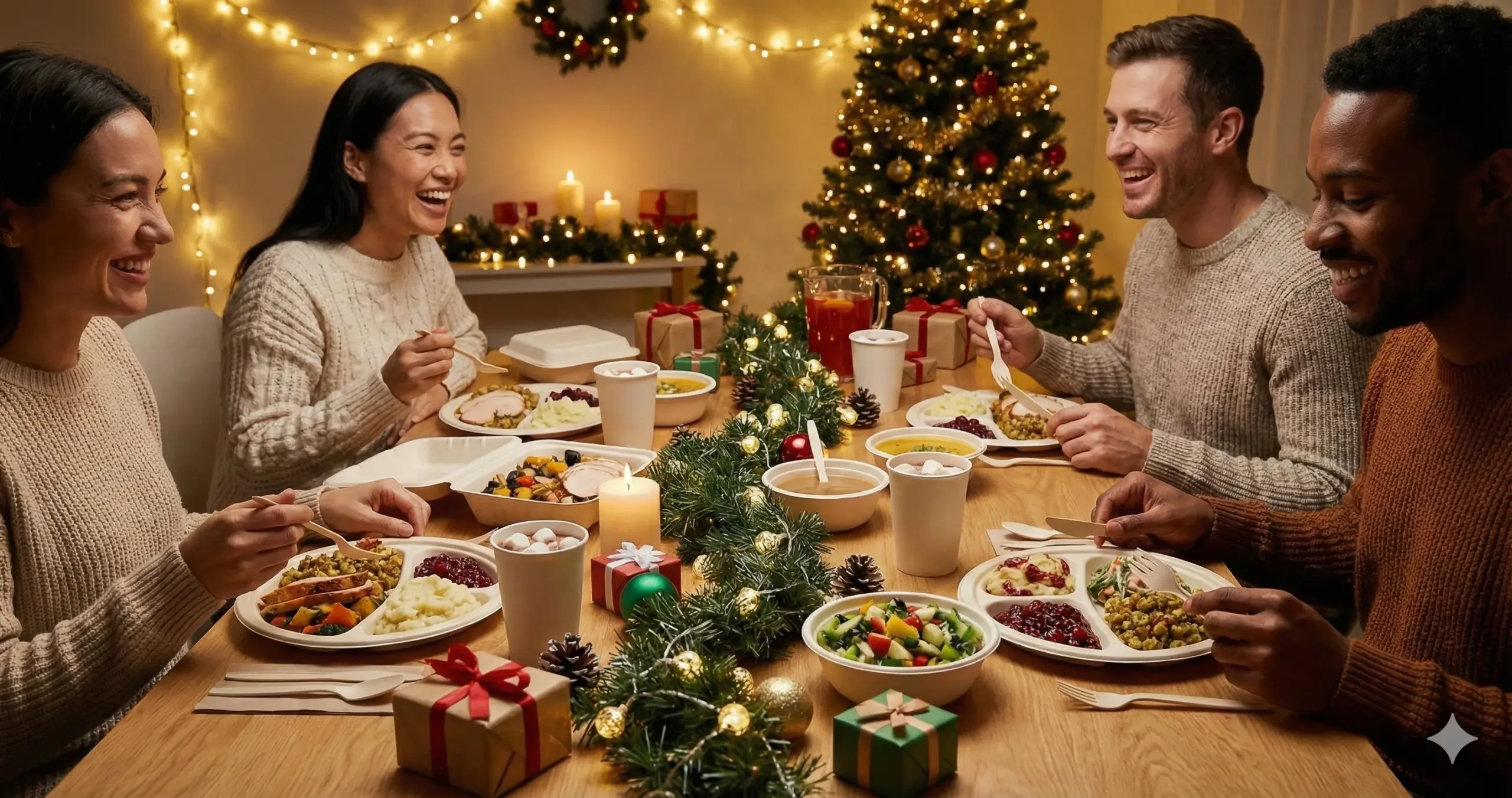 Invite Guests for Dinner Without the Mess Using Biodegradable Tableware