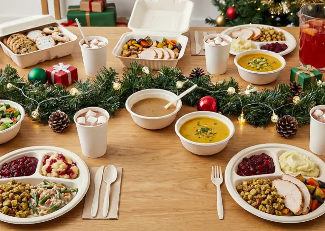 ECO-FRIENDLY TABLEWARE FOR YOUR OFFICE CHRISTMAS PARTY (Potluck Edition)