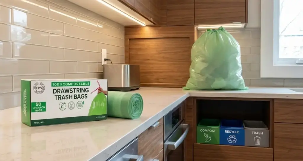 Benefits of Using Compostable Garbage Bags